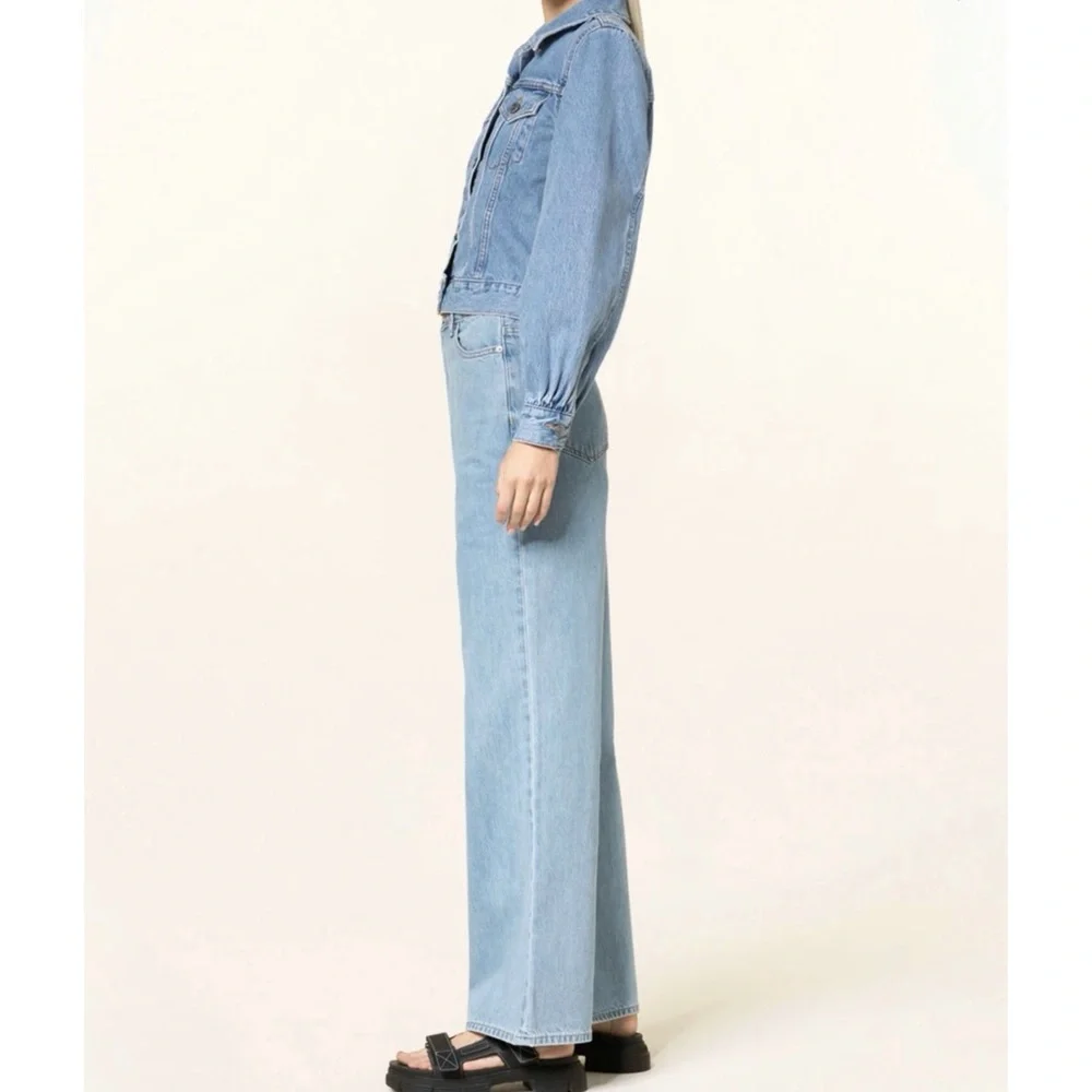 GANNI Straight jeans MAGNY NEW - Picture 4 of 11